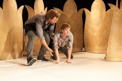 Szenenfoto aus "DER WEISSE WOLF" Arthur Schopa und Henning Jung