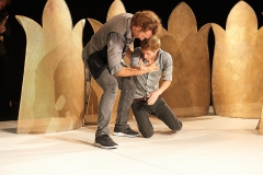 Szenenfoto aus "DER WEISSE WOLF" Arthur Schopa und Henning Jung